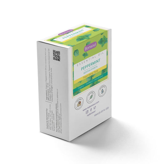 Bonsoul Pure and Organic Peppermint Essential Oil