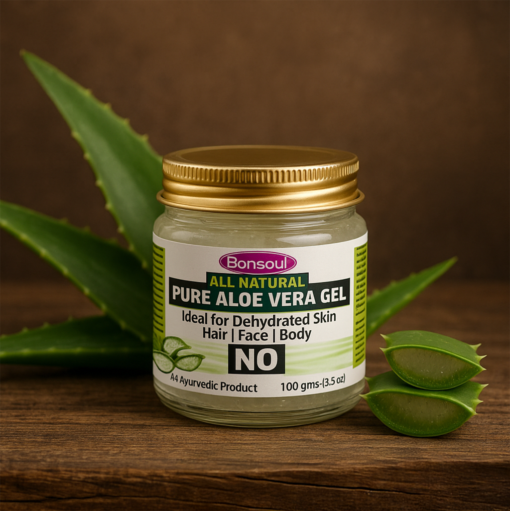 Bonsoul All Natural Pure Aloe Vera Gel