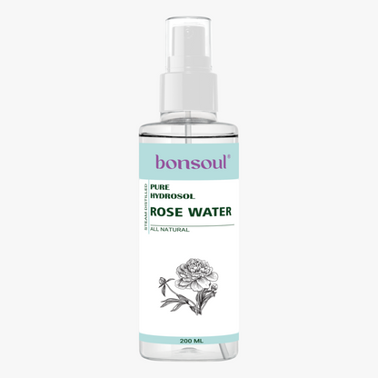 Bonsoul Pure and Natural, Preservative Free Rose Water Distillate
