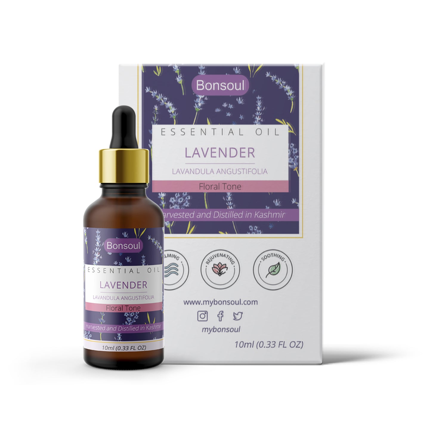 Bonsoul Pure and Natural Lavender Essential Oil