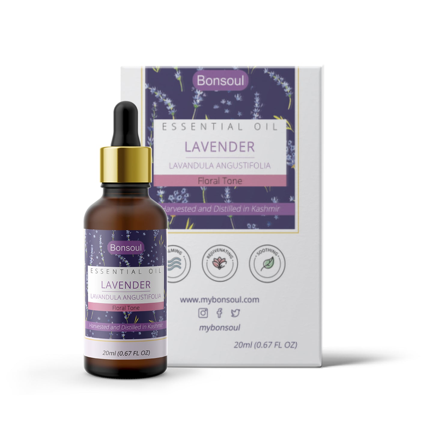 Bonsoul Pure and Natural Lavender Essential Oil