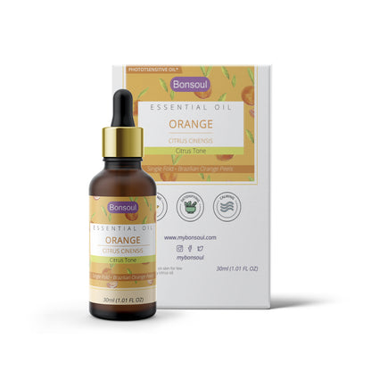 Bonsoul Pure and Natural Orange Essential Oil