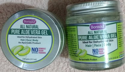Bonsoul All Natural Pure Aloe Vera Gel