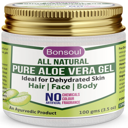 Bonsoul All Natural Pure Aloe Vera Gel