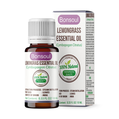 Bonsoul 100% Pure and Natural Lemon Grass Essential Oil